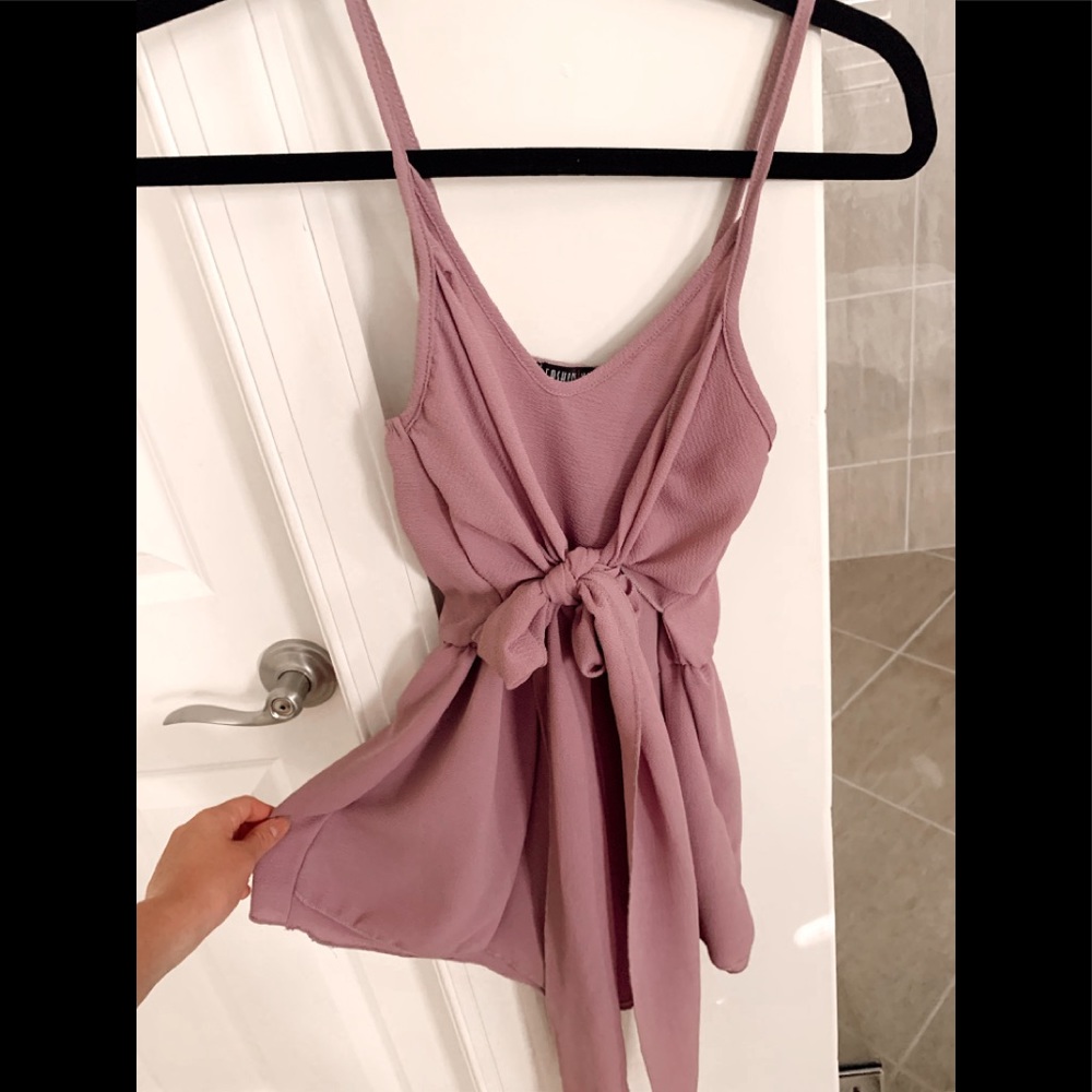 Spaghetti strap romper - Picture 3 of 3